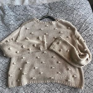 Cozy Zara beige sweater